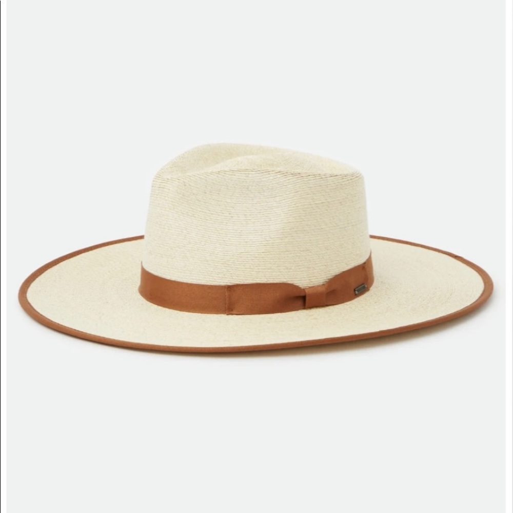 Brixton Joanna straw rancher hat size Large in color ‘natural’